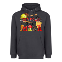 Smoke somebody's loud mouth softball mama Heavyweight Hoodie - Zillion Design Studio