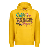 Lemon coffee teach repeat Premium Hoodie - BundleAndBundleShop