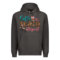 Smoke coffee teach repeat Premium Hoodie - BundleAndBundleShop