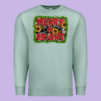 Marry And Bright Premium Sweatshirt Designed By Ranaportraitstore