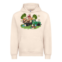 Sandshell easter truck with bunny Urban Hoodie - AdoDesignShop