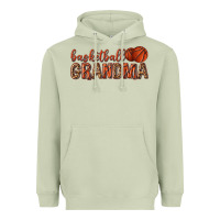 Matcha basketball grandma with leopard Heavyweight Hoodie - texasbilliewilder