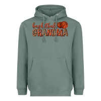 Sage basketball grandma with leopard Heavyweight Hoodie - texasbilliewilder