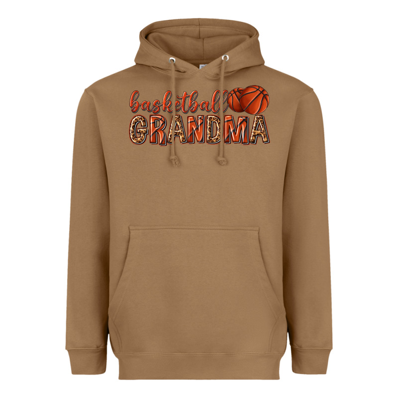 Basketball Grandma With Leopard Heavyweight Hoodie by texasbilliewilder | Teevron