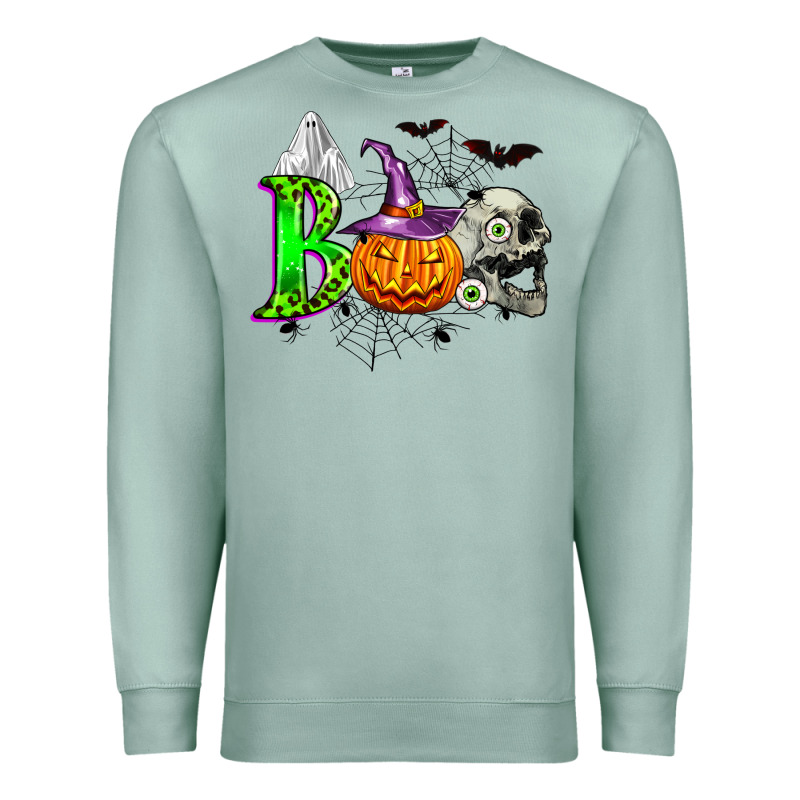 Boo Halloween Premium Sweatshirt by Zillion Design Studio | Teevron
