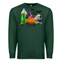 Sports Green boo halloween Premium Sweatshirt - Zillion Design Studio