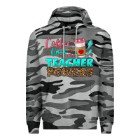 Coffee Gives Me Teacher Powers Premium Hoodie | Teevron