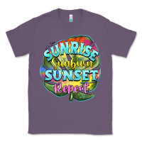 Lavender sunrise sunburn sunset repeat Classic Tee - BarkalooDesign