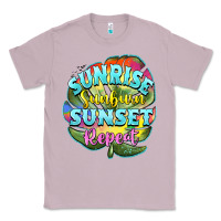 Lilac sunrise sunburn sunset repeat Classic Tee - BarkalooDesign