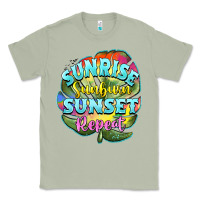 Matcha sunrise sunburn sunset repeat Classic Tee - BarkalooDesign