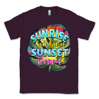 Plum sunrise sunburn sunset repeat Classic Tee - BarkalooDesign