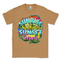Toasted Coconut sunrise sunburn sunset repeat Classic Tee - BarkalooDesign