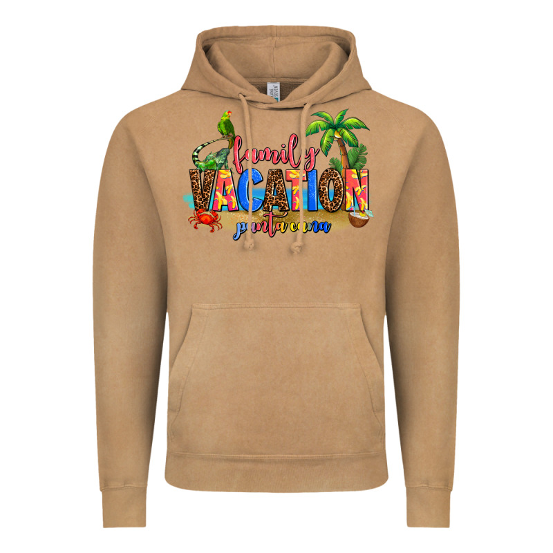 Punta Cana Family Vacation Vintage Hoodie by AdoDesignShop | Teevron