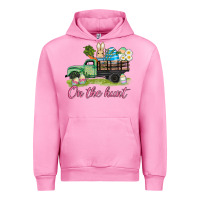 Fuchsia Pink easter on the hunt Urban Hoodie - AdoDesignShop