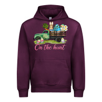 Mauve Wine easter on the hunt Urban Hoodie - AdoDesignShop