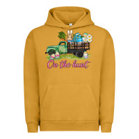 Pigment Peanut Butter easter on the hunt Urban Hoodie - AdoDesignShop