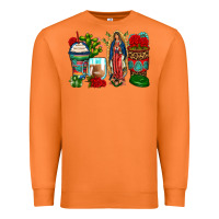 Carrot lady of guadalupe coffee cups Premium Sweatshirt - Zillion Design Studio