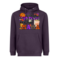 Plum somebody's loud mouth basketball mama Heavyweight Hoodie - Zillion Design Studio
