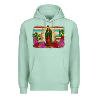 Seafoam western our lady of guadalupe Premium Hoodie - JahusDesignShop