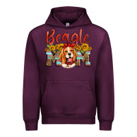 Mauve Wine beagle mom Urban Hoodie - Artiststas
