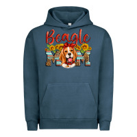 Pigment Midnight Navy beagle mom Urban Hoodie - Artiststas