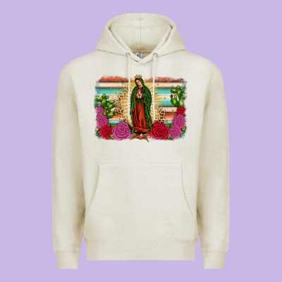 Western Our Lady Of Guadalupe Premium Hoodie Designed By Jahusdesignshop