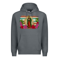 Rock western our lady of guadalupe Premium Hoodie - JahusDesignShop