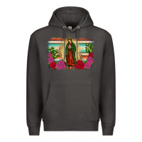 Smoke western our lady of guadalupe Premium Hoodie - JahusDesignShop
