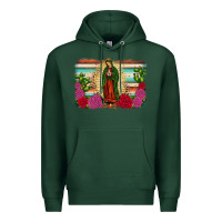 Sports Green western our lady of guadalupe Premium Hoodie - JahusDesignShop