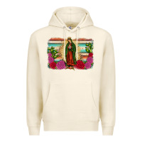 Tofu western our lady of guadalupe Premium Hoodie - JahusDesignShop