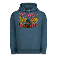 Pigment Midnight Navy rottweiler mom Urban Hoodie - Artiststas