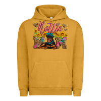 Pigment Peanut Butter rottweiler mom Urban Hoodie - Artiststas