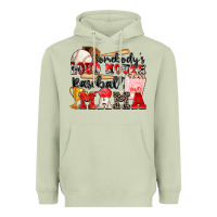 Matcha somebody's loud mouth baseball mama Heavyweight Hoodie - Zillion Design Studio