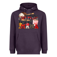 Plum somebody's loud mouth baseball mama Heavyweight Hoodie - Zillion Design Studio