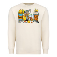Sandshell lacrosse coffee cups Premium Sweatshirt - Zillion Design Studio