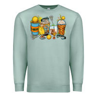 Seafoam lacrosse coffee cups Premium Sweatshirt - Zillion Design Studio