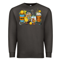 Smoke lacrosse coffee cups Premium Sweatshirt - Zillion Design Studio
