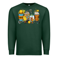 Sports Green lacrosse coffee cups Premium Sweatshirt - Zillion Design Studio