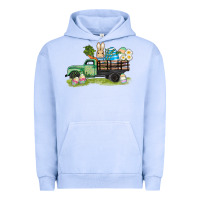 Pigment Grape Ice easter hunt i̇n truck Urban Hoodie - AdoDesignShop