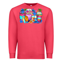 Cardinal stitch summer coffee cups Premium Sweatshirt - Zillion Design Studio