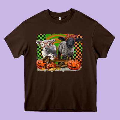 Baby Sheeps Heavy Core Tee Designed By Lillyallendesigns