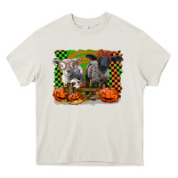 Cream Baby Sheeps Heavy Core Tee - LillyAllenDesigns
