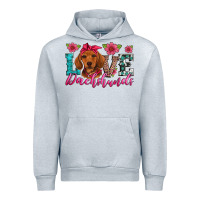 Heather Grey love dachshunds Urban Hoodie - Artiststas