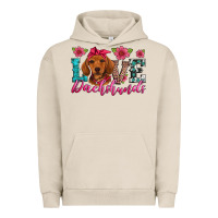 Pigment French Oak love dachshunds Urban Hoodie - Artiststas