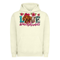 Pigment Pistachio love dachshunds Urban Hoodie - Artiststas
