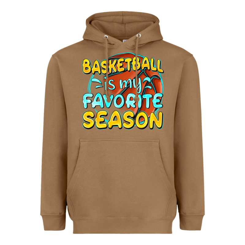 Basketball Is My Favorite Season Heavyweight Hoodie by texasbilliewilder | Teevron