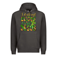 Smoke I don't need luck I've got Jesus Premium Hoodie - Jasminsmagicworld
