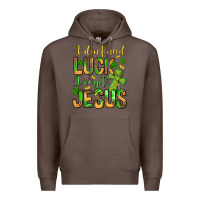 Coffee I don't need luck I've got Jesus Premium Hoodie - Jasminsmagicworld