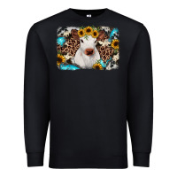Black cowhide leopard calf Premium Sweatshirt - RanaPortraitStore