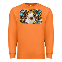 Carrot cowhide leopard calf Premium Sweatshirt - RanaPortraitStore